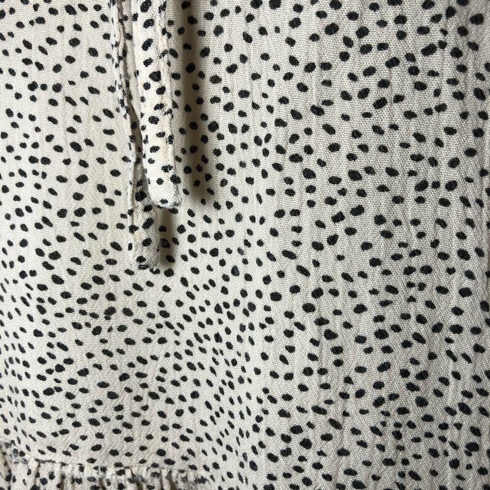O’Neill Polka Dot Cold Shoulder Blouse - Picture 4 of 10